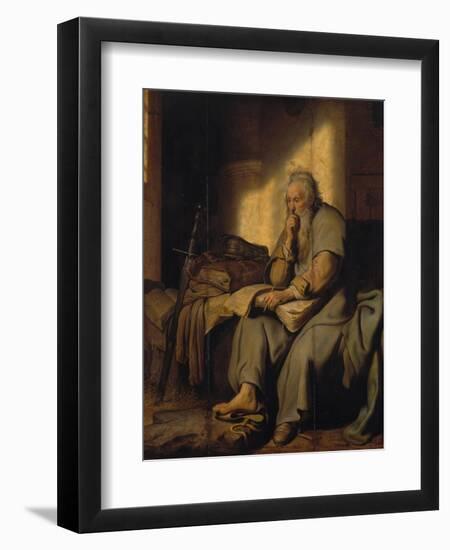 The Apostle Paul in Prison, 1627-Rembrandt van Rijn-Framed Giclee Print