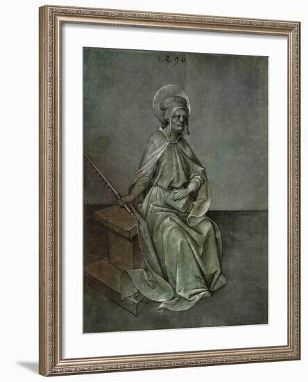 The Apostle Simon, 1496-Mair von Landshut-Framed Giclee Print