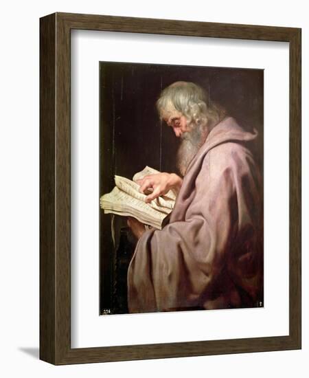 The Apostle Simon (Peter)-Peter Paul Rubens-Framed Giclee Print