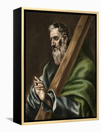 The Apostle St. Andrew, c.1600-El Greco-Framed Premier Image Canvas