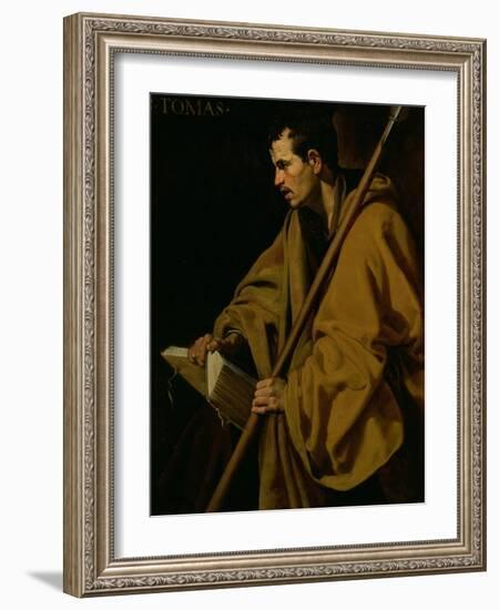 The Apostle St. Thomas, circa 1619-20-Diego Velazquez-Framed Giclee Print