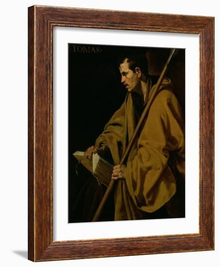 The Apostle St. Thomas, circa 1619-20-Diego Velazquez-Framed Giclee Print