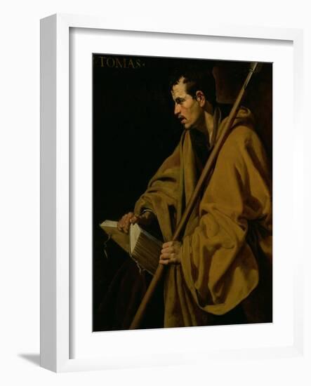 The Apostle St. Thomas, circa 1619-20-Diego Velazquez-Framed Giclee Print