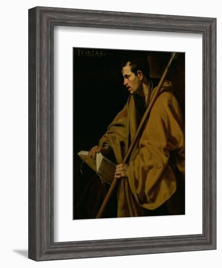 The Apostle St. Thomas, circa 1619-20-Diego Velazquez-Framed Giclee Print