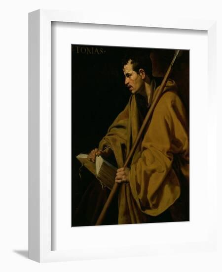 The Apostle St. Thomas, circa 1619-20-Diego Velazquez-Framed Giclee Print