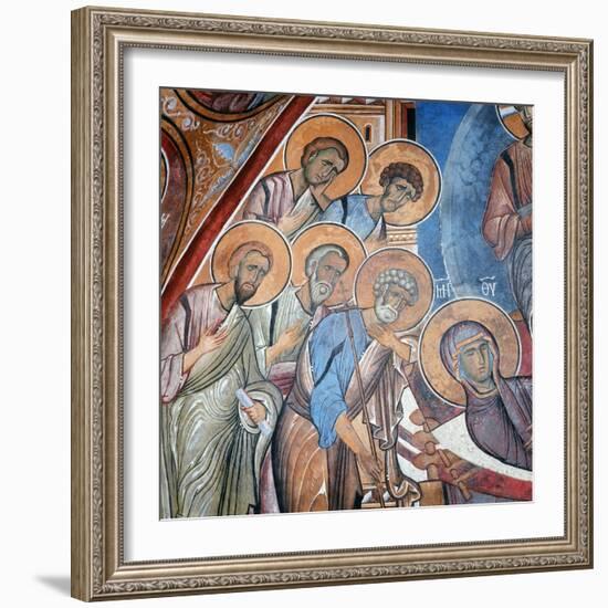 The Apostles Mourning the Virgin, 1192-null-Framed Giclee Print