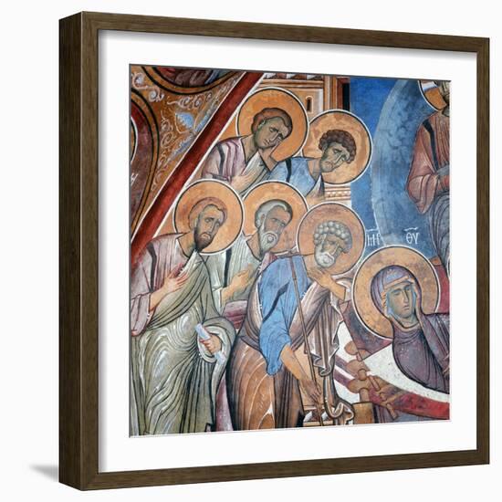 The Apostles Mourning the Virgin, 1192-null-Framed Giclee Print