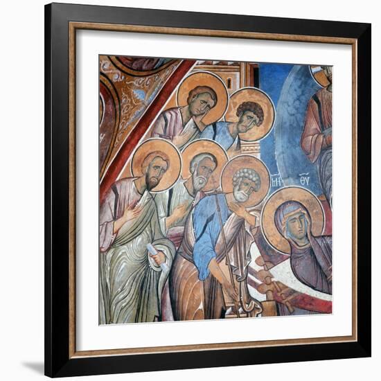 The Apostles Mourning the Virgin, 1192-null-Framed Giclee Print