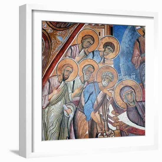 The Apostles Mourning the Virgin, 1192-null-Framed Giclee Print