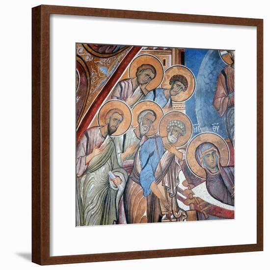 The Apostles Mourning the Virgin, 1192-null-Framed Giclee Print