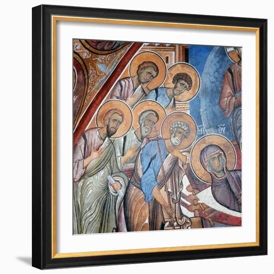 The Apostles Mourning the Virgin, 1192-null-Framed Giclee Print