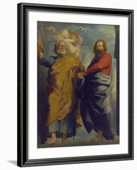 The Apostles St. Peter and St. Paul-Peter Paul Rubens-Framed Giclee Print