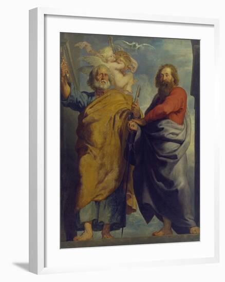 The Apostles St. Peter and St. Paul-Peter Paul Rubens-Framed Giclee Print