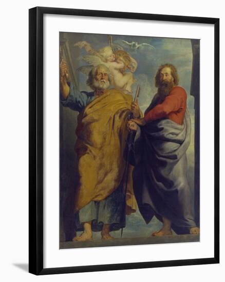 The Apostles St. Peter and St. Paul-Peter Paul Rubens-Framed Giclee Print