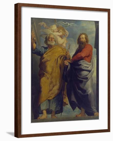 The Apostles St. Peter and St. Paul-Peter Paul Rubens-Framed Giclee Print