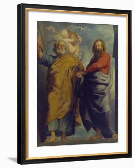 The Apostles St. Peter and St. Paul-Peter Paul Rubens-Framed Giclee Print