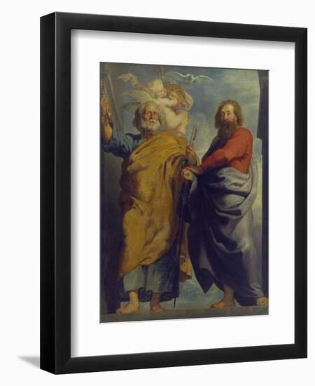 The Apostles St. Peter and St. Paul-Peter Paul Rubens-Framed Giclee Print