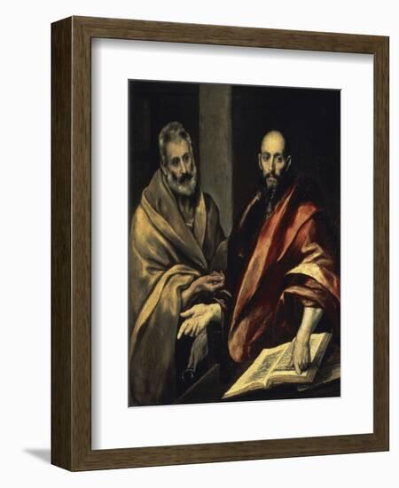 The Apostles St. Peter and St. Paul-El Greco-Framed Giclee Print