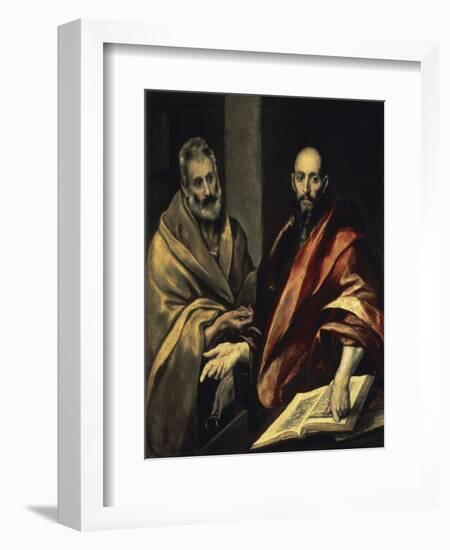 The Apostles St. Peter and St. Paul-El Greco-Framed Giclee Print