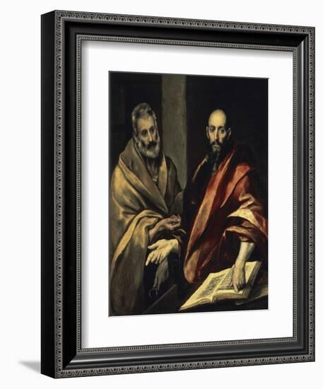 The Apostles St. Peter and St. Paul-El Greco-Framed Giclee Print