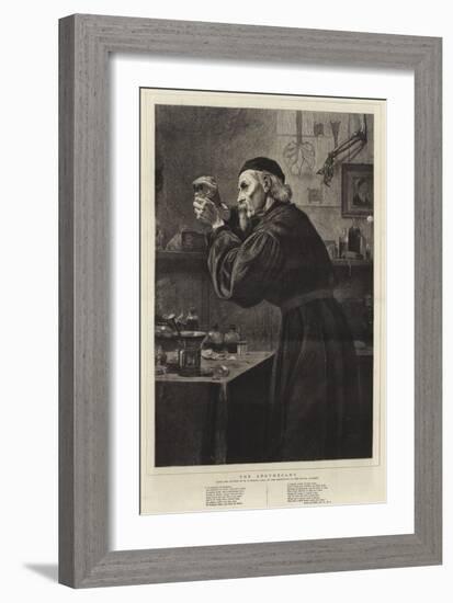 The Apothecary-Henry Stacey Marks-Framed Giclee Print