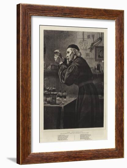 The Apothecary-Henry Stacey Marks-Framed Giclee Print