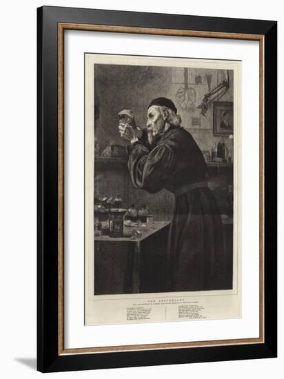 The Apothecary-Henry Stacey Marks-Framed Giclee Print