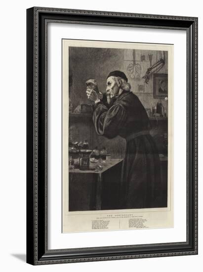 The Apothecary-Henry Stacey Marks-Framed Giclee Print