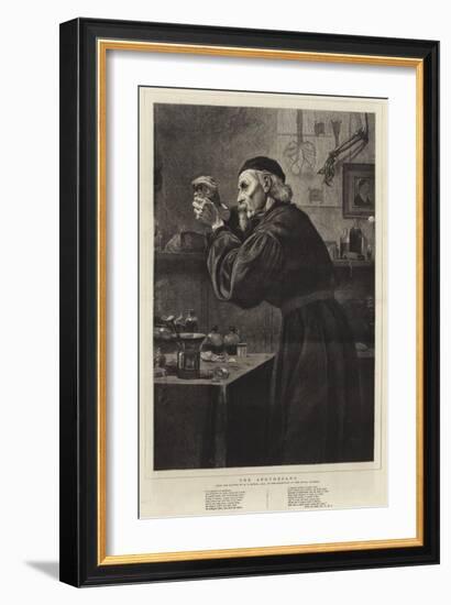 The Apothecary-Henry Stacey Marks-Framed Giclee Print