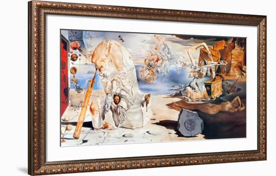 The Apotheosis of Homer-Salvador Dalí-Framed Art Print