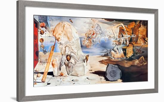 The Apotheosis of Homer-Salvador Dalí-Framed Art Print