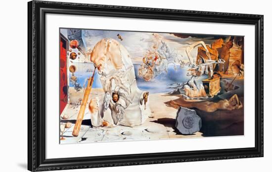 The Apotheosis of Homer-Salvador Dalí-Framed Art Print