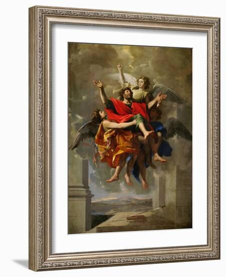 The Apotheosis of Saint Paul-Nicolas Poussin-Framed Giclee Print