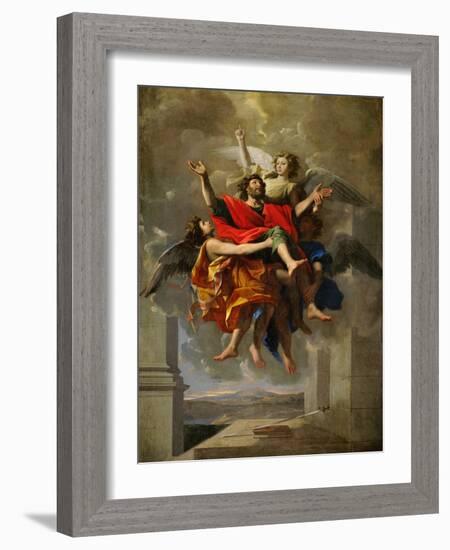 The Apotheosis of Saint Paul-Nicolas Poussin-Framed Giclee Print