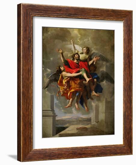 The Apotheosis of Saint Paul-Nicolas Poussin-Framed Giclee Print