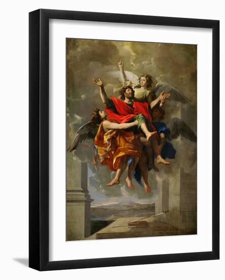 The Apotheosis of Saint Paul-Nicolas Poussin-Framed Giclee Print