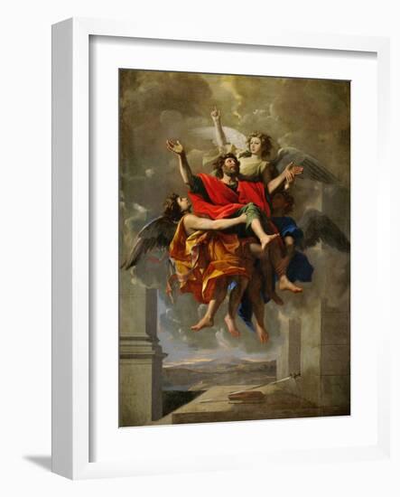 The Apotheosis of Saint Paul-Nicolas Poussin-Framed Giclee Print