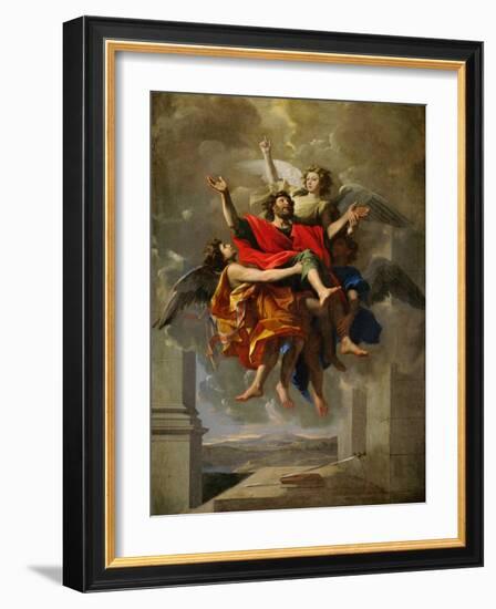 The Apotheosis of Saint Paul-Nicolas Poussin-Framed Giclee Print