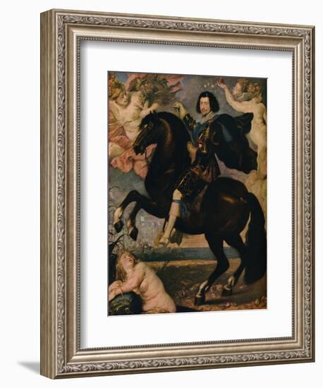 'The Apotheosis of the Duke of Buckingham', c1900, (1936)-Unknown-Framed Giclee Print