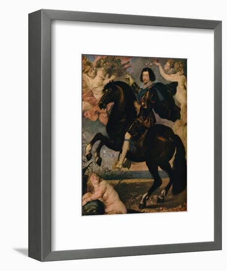 'The Apotheosis of the Duke of Buckingham', c1900, (1936)-Unknown-Framed Giclee Print