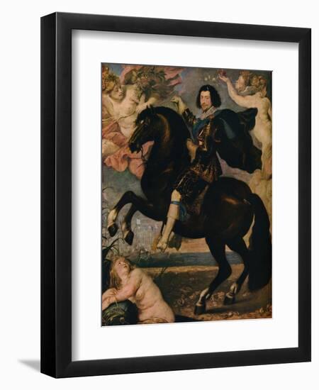 'The Apotheosis of the Duke of Buckingham', c1900, (1936)-Unknown-Framed Giclee Print