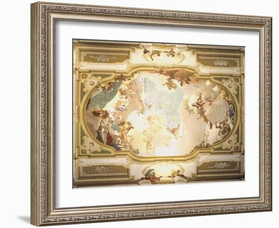 The Apotheosis of the Pisani Family-Giambattista Tiepolo-Framed Giclee Print