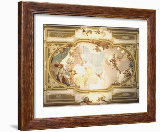 The Apotheosis of the Pisani Family-Giambattista Tiepolo-Framed Giclee Print