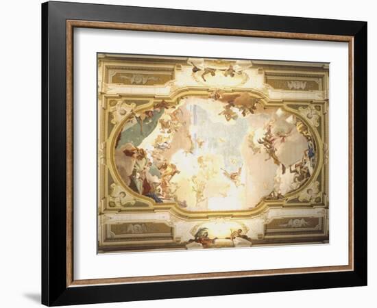 The Apotheosis of the Pisani Family-Giambattista Tiepolo-Framed Giclee Print