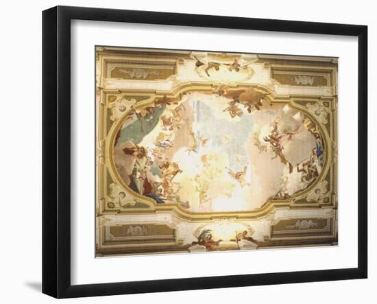 The Apotheosis of the Pisani Family-Giambattista Tiepolo-Framed Giclee Print