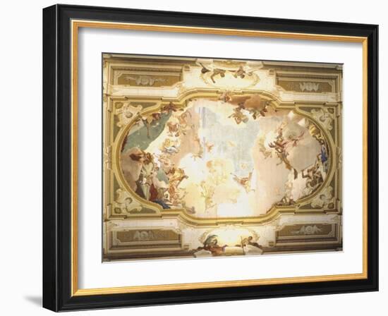 The Apotheosis of the Pisani Family-Giambattista Tiepolo-Framed Giclee Print