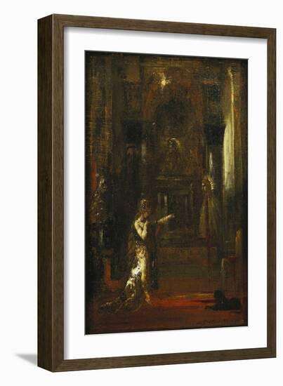 The Apparition-Gustave Moreau-Framed Giclee Print