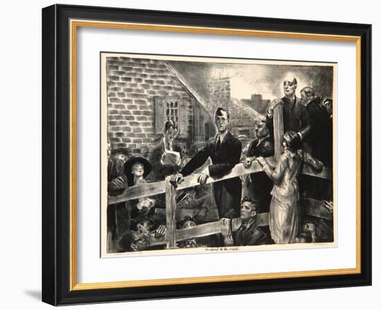 The Appeal to the People, 1923-24-George Wesley Bellows-Framed Giclee Print