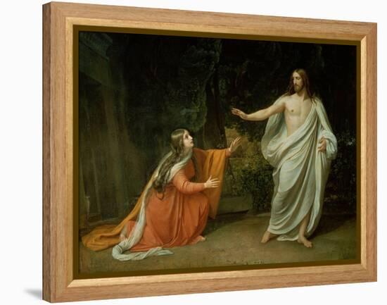 The Appearance of Christ to Mary Magdalene, 1835-Aleksandr Andreevich Ivanov-Framed Premier Image Canvas