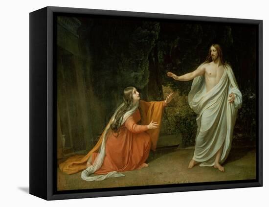 The Appearance of Christ to Mary Magdalene, 1835-Aleksandr Andreevich Ivanov-Framed Premier Image Canvas